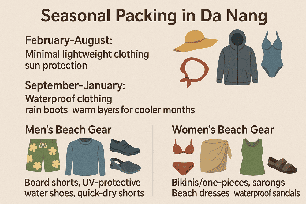 Seasonal packing in Da Nang